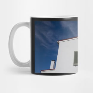 Window in white wall Mug